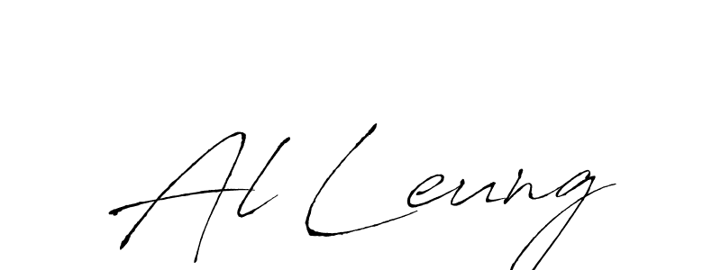 Use a signature maker to create a handwritten signature online. With this signature software, you can design (Antro_Vectra) your own signature for name Al Leung. Al Leung signature style 6 images and pictures png