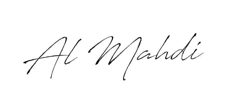 Use a signature maker to create a handwritten signature online. With this signature software, you can design (Antro_Vectra) your own signature for name Al Mahdi. Al Mahdi signature style 6 images and pictures png