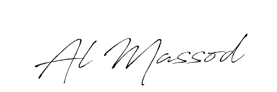 How to make Al Massod name signature. Use Antro_Vectra style for creating short signs online. This is the latest handwritten sign. Al Massod signature style 6 images and pictures png