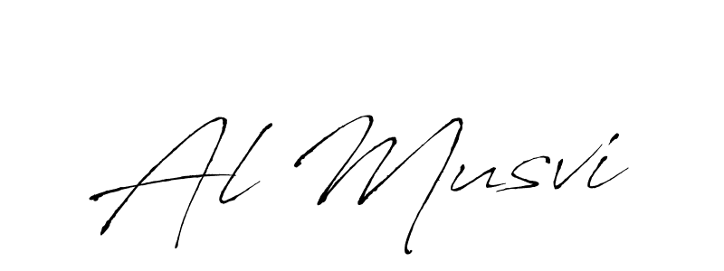 Use a signature maker to create a handwritten signature online. With this signature software, you can design (Antro_Vectra) your own signature for name Al Musvi. Al Musvi signature style 6 images and pictures png