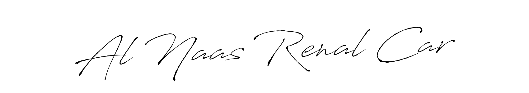 The best way (Antro_Vectra) to make a short signature is to pick only two or three words in your name. The name Al Naas Renal Car include a total of six letters. For converting this name. Al Naas Renal Car signature style 6 images and pictures png