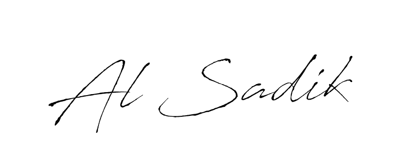 You should practise on your own different ways (Antro_Vectra) to write your name (Al Sadik) in signature. don't let someone else do it for you. Al Sadik signature style 6 images and pictures png