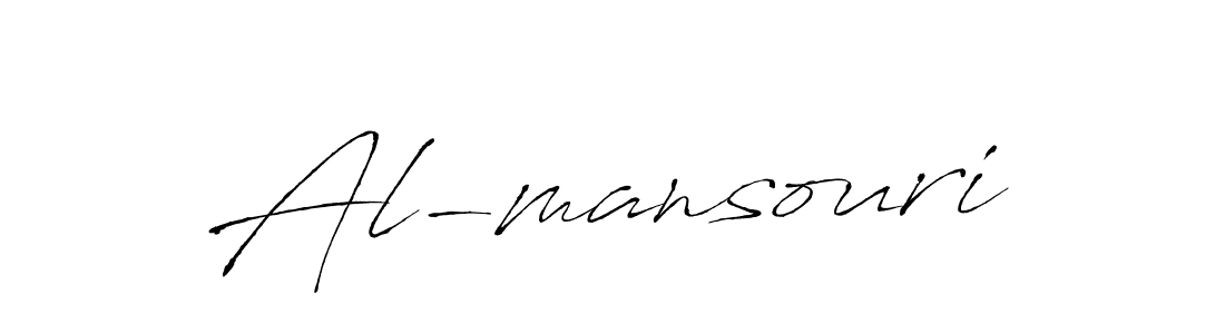 Also You can easily find your signature by using the search form. We will create Al-mansouri name handwritten signature images for you free of cost using Antro_Vectra sign style. Al-mansouri signature style 6 images and pictures png