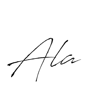 It looks lik you need a new signature style for name Ala. Design unique handwritten (Antro_Vectra) signature with our free signature maker in just a few clicks. Ala signature style 6 images and pictures png