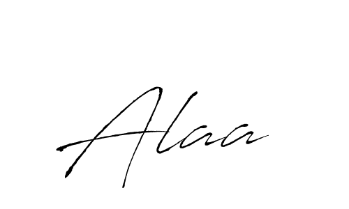 Also we have Alaa  name is the best signature style. Create professional handwritten signature collection using Antro_Vectra autograph style. Alaa  signature style 6 images and pictures png