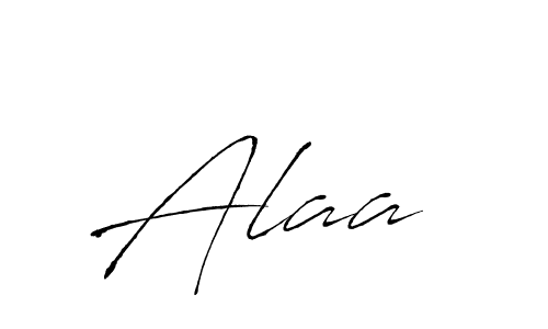 How to make Alaa  signature? Antro_Vectra is a professional autograph style. Create handwritten signature for Alaa  name. Alaa  signature style 6 images and pictures png