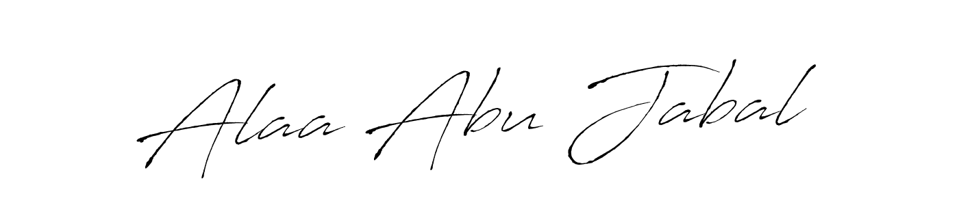 Use a signature maker to create a handwritten signature online. With this signature software, you can design (Antro_Vectra) your own signature for name Alaa Abu Jabal. Alaa Abu Jabal signature style 6 images and pictures png