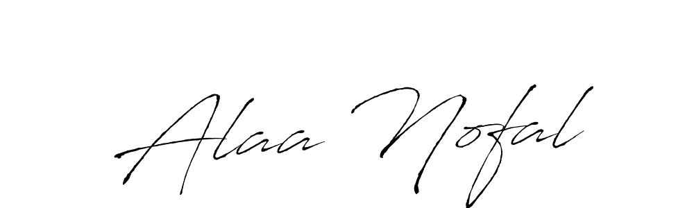 Here are the top 10 professional signature styles for the name Alaa Nofal. These are the best autograph styles you can use for your name. Alaa Nofal signature style 6 images and pictures png