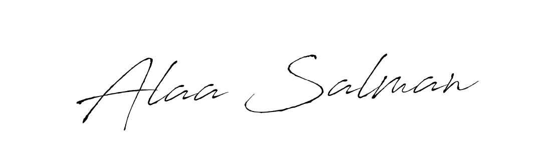 It looks lik you need a new signature style for name Alaa Salman. Design unique handwritten (Antro_Vectra) signature with our free signature maker in just a few clicks. Alaa Salman signature style 6 images and pictures png