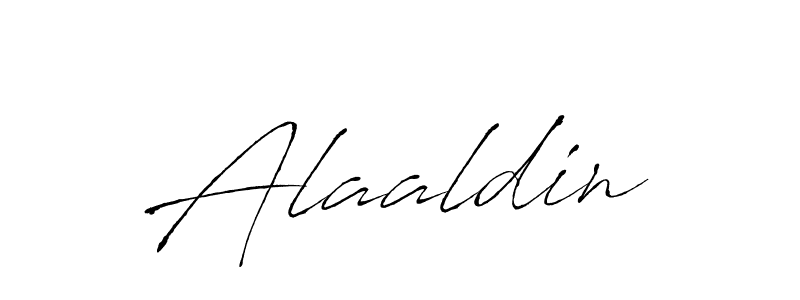 Make a beautiful signature design for name Alaaldin. With this signature (Antro_Vectra) style, you can create a handwritten signature for free. Alaaldin signature style 6 images and pictures png