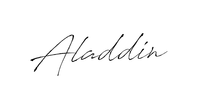 Make a beautiful signature design for name Aladdin. With this signature (Antro_Vectra) style, you can create a handwritten signature for free. Aladdin signature style 6 images and pictures png