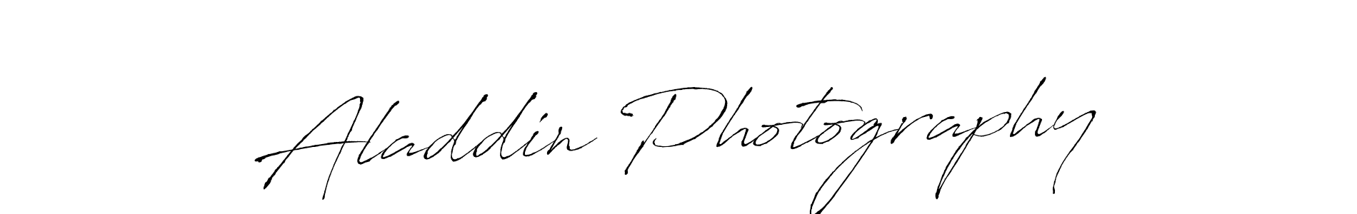 Also we have Aladdin Photography name is the best signature style. Create professional handwritten signature collection using Antro_Vectra autograph style. Aladdin Photography signature style 6 images and pictures png