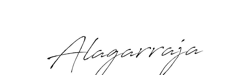 Make a beautiful signature design for name Alagarraja. With this signature (Antro_Vectra) style, you can create a handwritten signature for free. Alagarraja signature style 6 images and pictures png