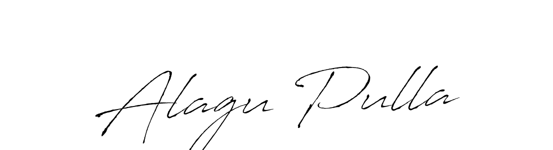 You should practise on your own different ways (Antro_Vectra) to write your name (Alagu Pulla) in signature. don't let someone else do it for you. Alagu Pulla signature style 6 images and pictures png