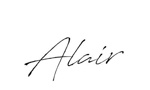 Make a beautiful signature design for name Alair. With this signature (Antro_Vectra) style, you can create a handwritten signature for free. Alair signature style 6 images and pictures png