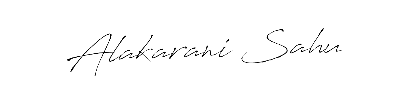 This is the best signature style for the Alakarani Sahu name. Also you like these signature font (Antro_Vectra). Mix name signature. Alakarani Sahu signature style 6 images and pictures png