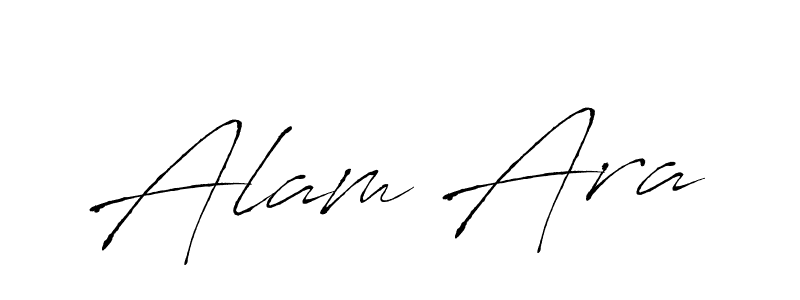 Also You can easily find your signature by using the search form. We will create Alam Ara name handwritten signature images for you free of cost using Antro_Vectra sign style. Alam Ara signature style 6 images and pictures png