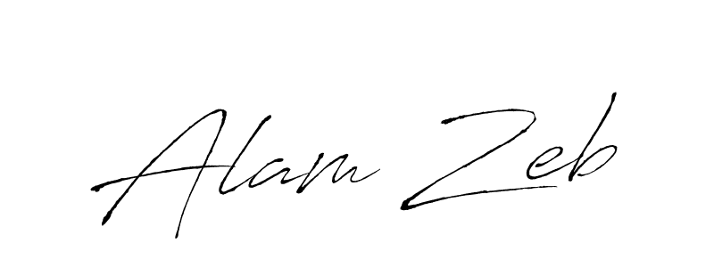 Also You can easily find your signature by using the search form. We will create Alam Zeb name handwritten signature images for you free of cost using Antro_Vectra sign style. Alam Zeb signature style 6 images and pictures png