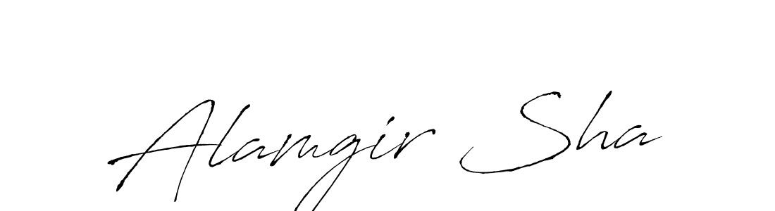 Similarly Antro_Vectra is the best handwritten signature design. Signature creator online .You can use it as an online autograph creator for name Alamgir Sha. Alamgir Sha signature style 6 images and pictures png