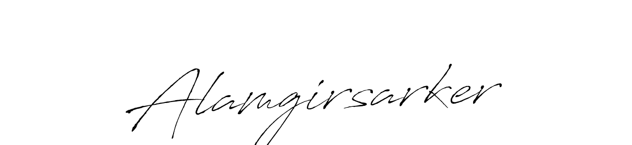 Antro_Vectra is a professional signature style that is perfect for those who want to add a touch of class to their signature. It is also a great choice for those who want to make their signature more unique. Get Alamgirsarker name to fancy signature for free. Alamgirsarker signature style 6 images and pictures png