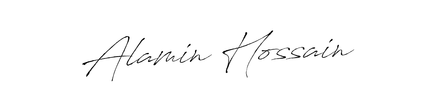 Make a beautiful signature design for name Alamin Hossain. Use this online signature maker to create a handwritten signature for free. Alamin Hossain signature style 6 images and pictures png