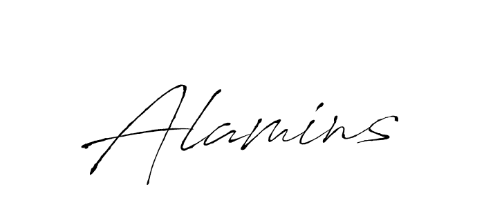 Alamins stylish signature style. Best Handwritten Sign (Antro_Vectra) for my name. Handwritten Signature Collection Ideas for my name Alamins. Alamins signature style 6 images and pictures png