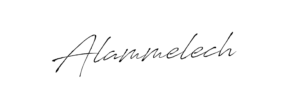 Use a signature maker to create a handwritten signature online. With this signature software, you can design (Antro_Vectra) your own signature for name Alammelech. Alammelech signature style 6 images and pictures png