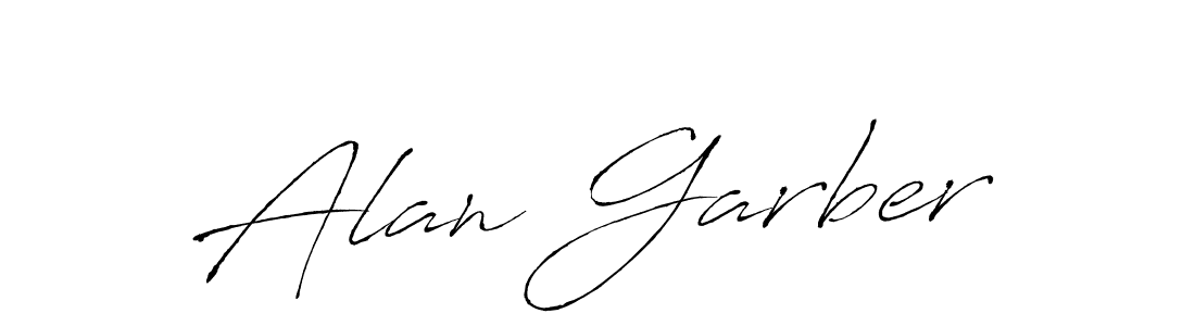 Alan Garber stylish signature style. Best Handwritten Sign (Antro_Vectra) for my name. Handwritten Signature Collection Ideas for my name Alan Garber. Alan Garber signature style 6 images and pictures png