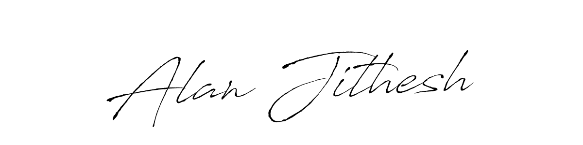 You can use this online signature creator to create a handwritten signature for the name Alan Jithesh. This is the best online autograph maker. Alan Jithesh signature style 6 images and pictures png