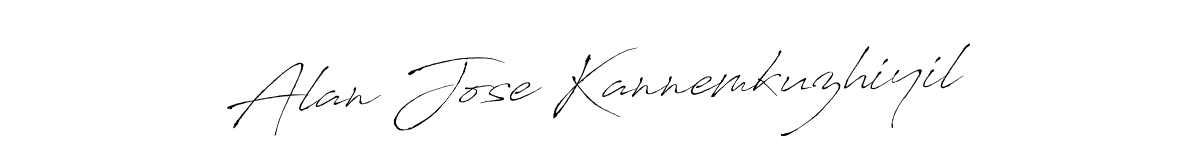 Best and Professional Signature Style for Alan Jose Kannemkuzhiyil. Antro_Vectra Best Signature Style Collection. Alan Jose Kannemkuzhiyil signature style 6 images and pictures png