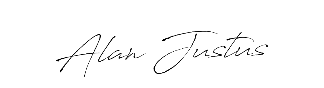 How to make Alan Justus signature? Antro_Vectra is a professional autograph style. Create handwritten signature for Alan Justus name. Alan Justus signature style 6 images and pictures png
