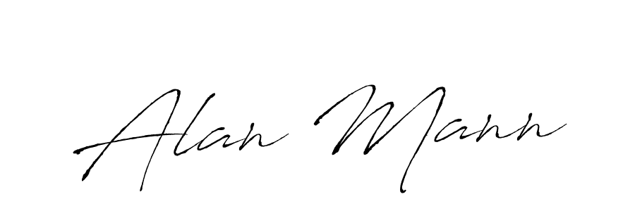 Create a beautiful signature design for name Alan Mann. With this signature (Antro_Vectra) fonts, you can make a handwritten signature for free. Alan Mann signature style 6 images and pictures png
