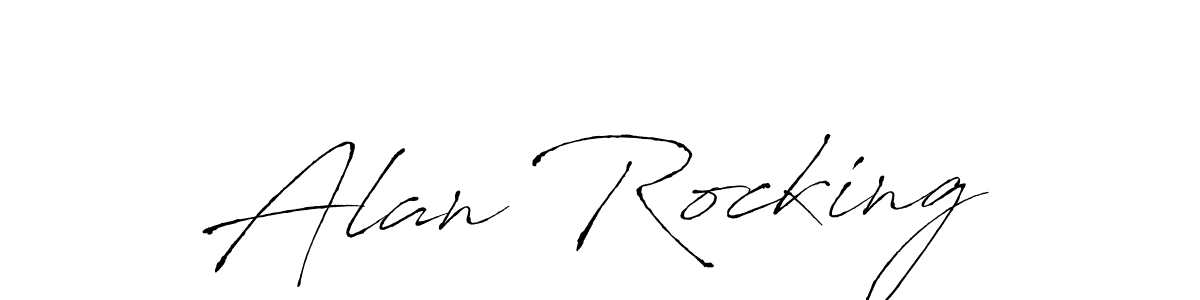 How to Draw Alan Rocking signature style? Antro_Vectra is a latest design signature styles for name Alan Rocking. Alan Rocking signature style 6 images and pictures png