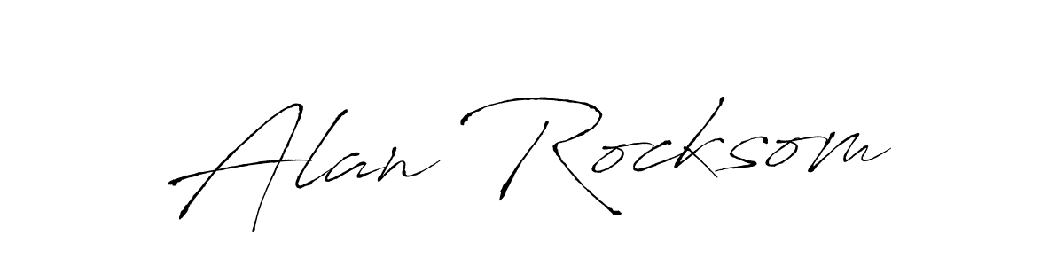 Once you've used our free online signature maker to create your best signature Antro_Vectra style, it's time to enjoy all of the benefits that Alan Rocksom name signing documents. Alan Rocksom signature style 6 images and pictures png