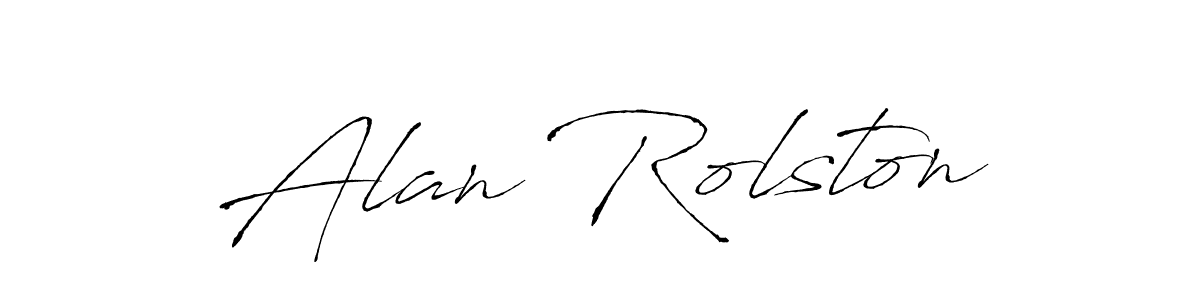 How to make Alan Rolston signature? Antro_Vectra is a professional autograph style. Create handwritten signature for Alan Rolston name. Alan Rolston signature style 6 images and pictures png