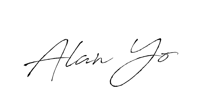 Similarly Antro_Vectra is the best handwritten signature design. Signature creator online .You can use it as an online autograph creator for name Alan Yo. Alan Yo signature style 6 images and pictures png