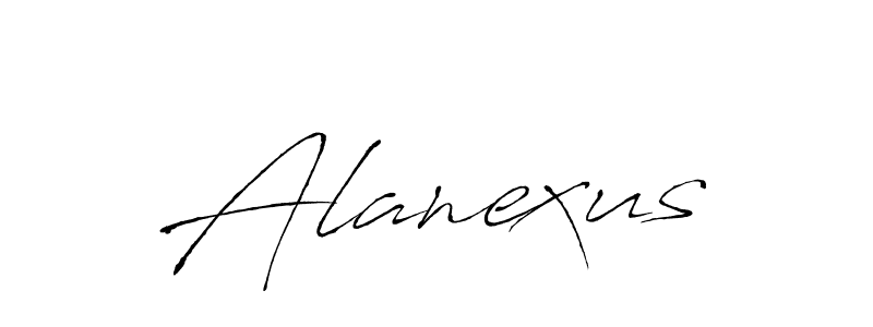 Once you've used our free online signature maker to create your best signature Antro_Vectra style, it's time to enjoy all of the benefits that Alanexus name signing documents. Alanexus signature style 6 images and pictures png