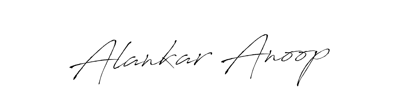 Make a beautiful signature design for name Alankar Anoop. Use this online signature maker to create a handwritten signature for free. Alankar Anoop signature style 6 images and pictures png