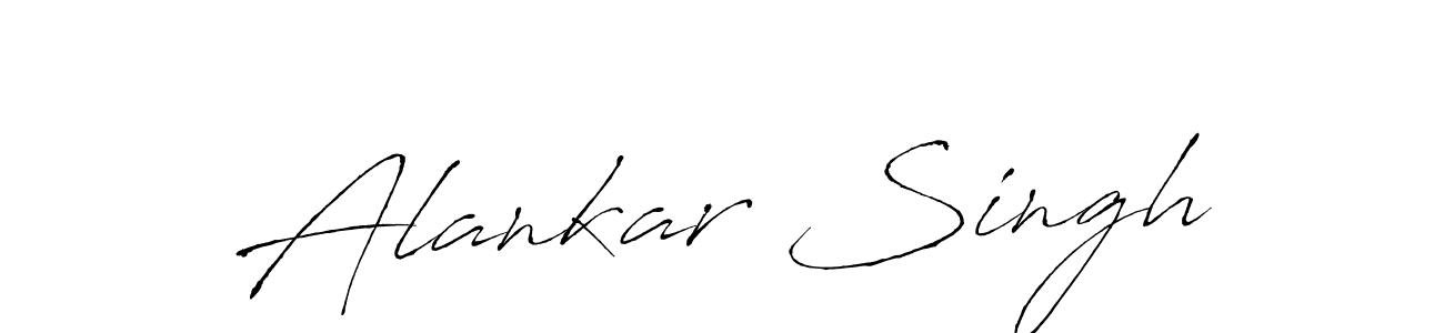 How to make Alankar Singh signature? Antro_Vectra is a professional autograph style. Create handwritten signature for Alankar Singh name. Alankar Singh signature style 6 images and pictures png