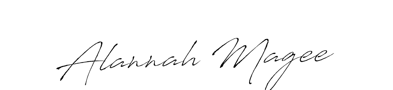 Similarly Antro_Vectra is the best handwritten signature design. Signature creator online .You can use it as an online autograph creator for name Alannah Magee. Alannah Magee signature style 6 images and pictures png