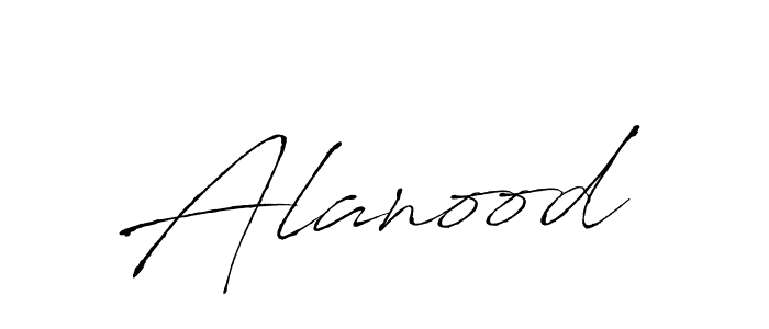 Create a beautiful signature design for name Alanood. With this signature (Antro_Vectra) fonts, you can make a handwritten signature for free. Alanood signature style 6 images and pictures png
