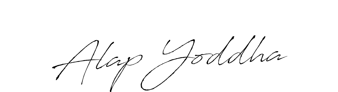 Use a signature maker to create a handwritten signature online. With this signature software, you can design (Antro_Vectra) your own signature for name Alap Yoddha. Alap Yoddha signature style 6 images and pictures png