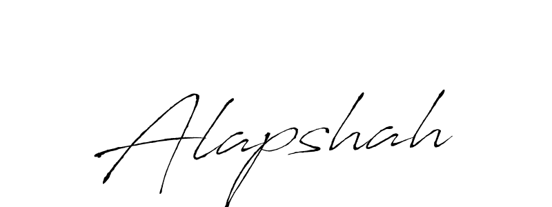 Use a signature maker to create a handwritten signature online. With this signature software, you can design (Antro_Vectra) your own signature for name Alapshah. Alapshah signature style 6 images and pictures png