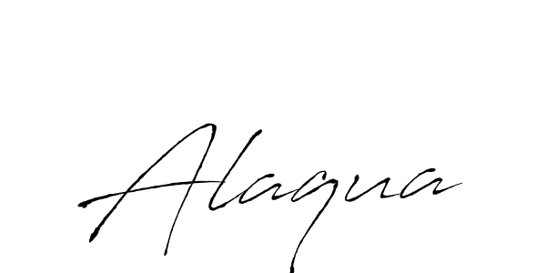 Also we have Alaqua name is the best signature style. Create professional handwritten signature collection using Antro_Vectra autograph style. Alaqua signature style 6 images and pictures png