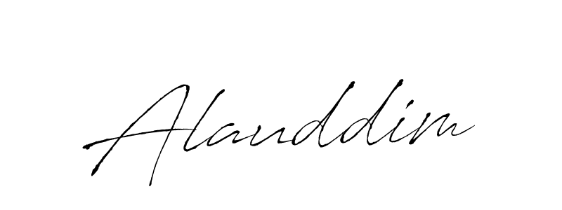 Alauddim stylish signature style. Best Handwritten Sign (Antro_Vectra) for my name. Handwritten Signature Collection Ideas for my name Alauddim. Alauddim signature style 6 images and pictures png