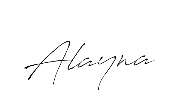 Create a beautiful signature design for name Alayna. With this signature (Antro_Vectra) fonts, you can make a handwritten signature for free. Alayna signature style 6 images and pictures png