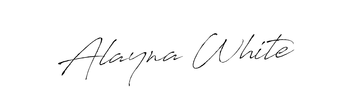 This is the best signature style for the Alayna White name. Also you like these signature font (Antro_Vectra). Mix name signature. Alayna White signature style 6 images and pictures png