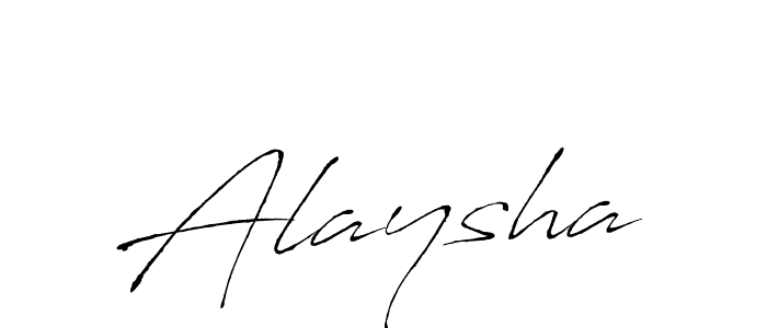 How to make Alaysha name signature. Use Antro_Vectra style for creating short signs online. This is the latest handwritten sign. Alaysha signature style 6 images and pictures png