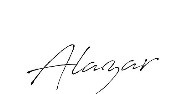 Make a beautiful signature design for name Alazar. With this signature (Antro_Vectra) style, you can create a handwritten signature for free. Alazar signature style 6 images and pictures png