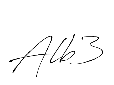 It looks lik you need a new signature style for name Alb3. Design unique handwritten (Antro_Vectra) signature with our free signature maker in just a few clicks. Alb3 signature style 6 images and pictures png